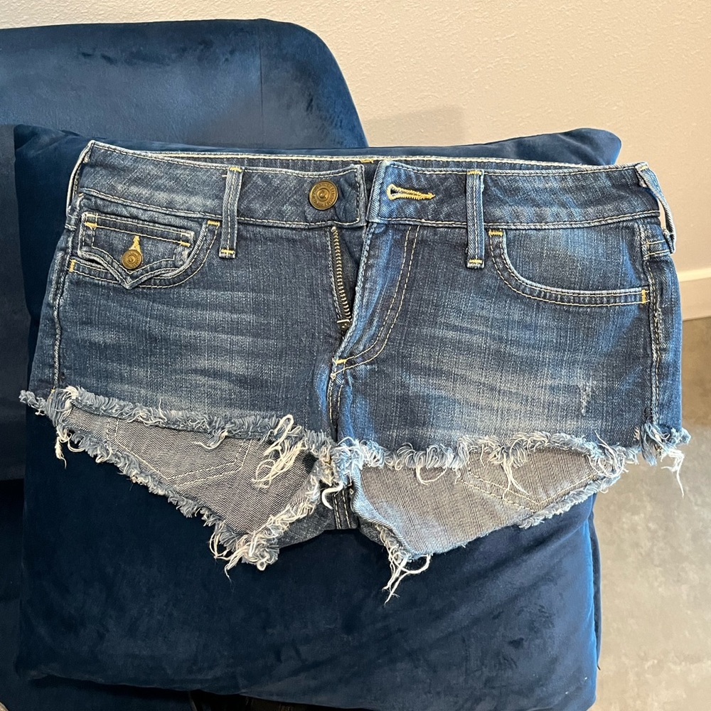 True Religion Jean Shorts